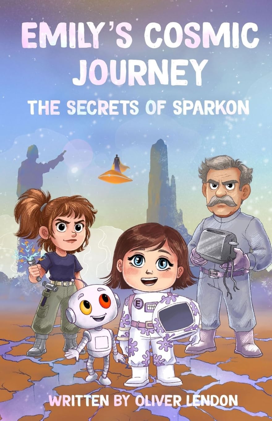 Emily's Cosmic Journey: The Secrets of Sparkon book cover